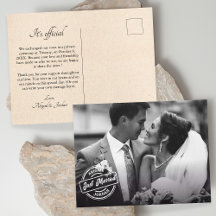 Klassisk precis-nygift-foto 