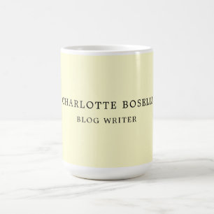 Klassisk Professionell av minimalistisk Elegant Kaffemugg
