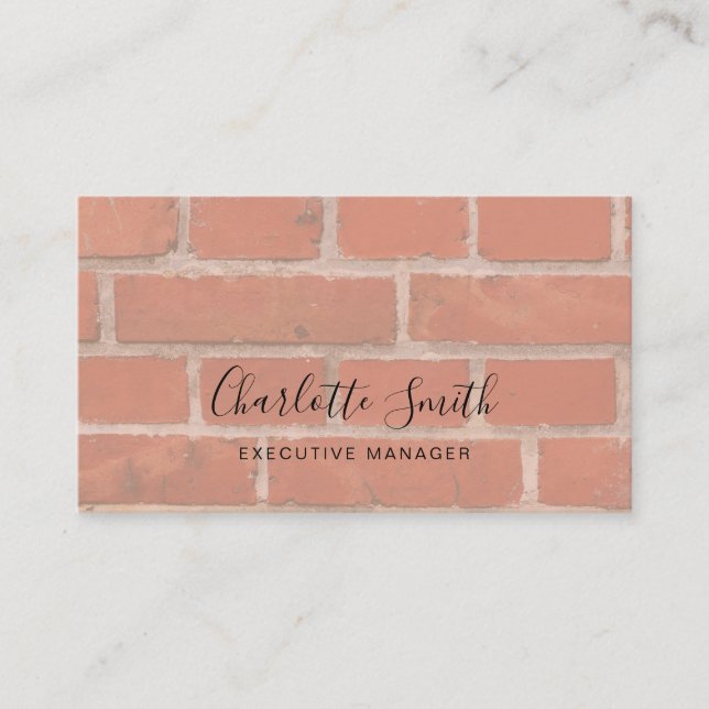 Klassisk Professionell av minimalistisk Elegant Visitkort (Framsida)