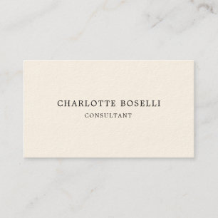 Klassisk Professionell av minimalistisk Elegant Visitkort