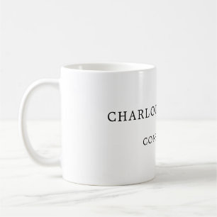 Klassisk Professionell för minimal Elegant Kaffemugg