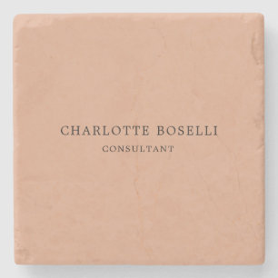 Klassisk Professionell för minimal Elegant Stenunderlägg