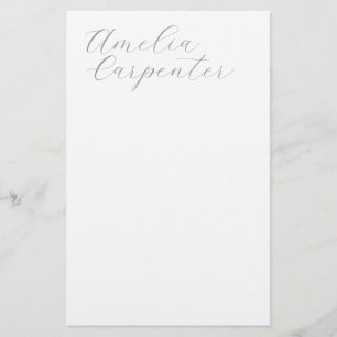 Klassisk Professionell för minimal kalligrafi Brevpapper