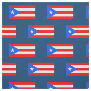 Klassisk Puerto Rican-Flagga Tyg