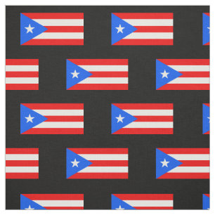 Klassisk Puerto Rican-Flagga Tyg