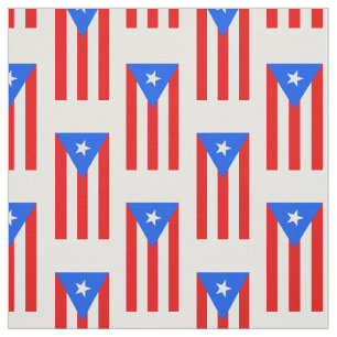 Klassisk Puerto Rican-Flagga Tyg