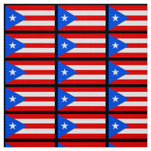 Klassisk Puerto Rican-Flagga Tyg