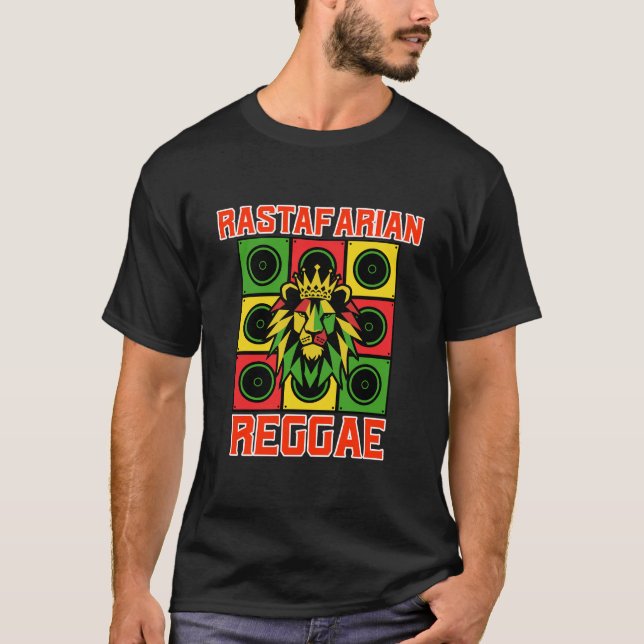 Klassisk reggae t shirt (Framsida)
