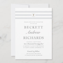 Klassisk Religiösa-baptism i Rand Inbjudningar