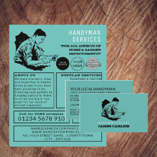 Klassisk reparatör, Handyman Visitkort