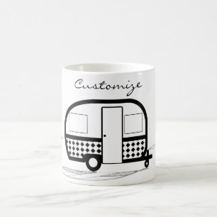 Klassisk resebil Caravan Thunder_Cove Kaffemugg