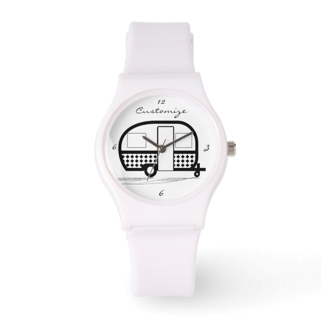 Klassisk resebricka Caravan Thunder_Cove Armbandsur (Framsida)