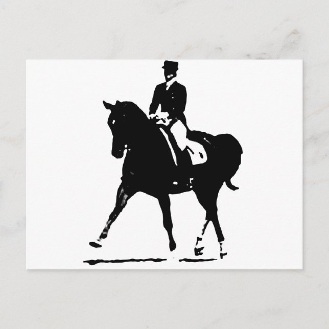 Klassisk ressage 7 vykort (Framsida)