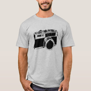 Klassisk Retro Camera T-shirt