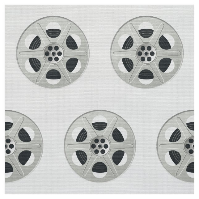 KLASSISK RETRO FILM REEL MOTIF TYG (Provkarta)