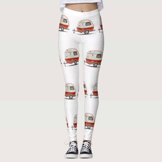 Klassisk Retro-filmkamera Thunder_Cove Leggings (Framsida)
