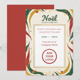 Klassisk Retro Noël | Branding Suite Edition Julkort