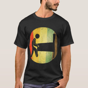 Klassisk Retro Pinball Maskin Arcade-design T Shirt