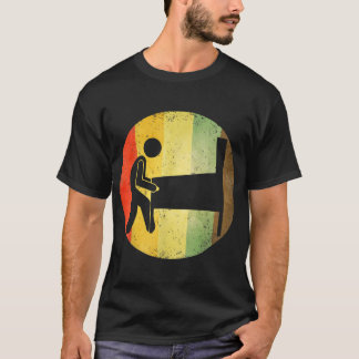 Klassisk Retro Pinball Maskin Arcade-design T Shirt