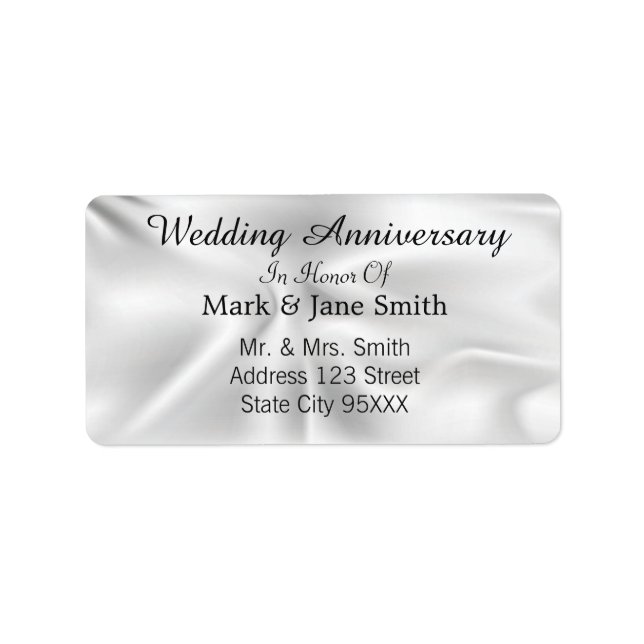 Klassisk ritning adressetikett (Framsidan)