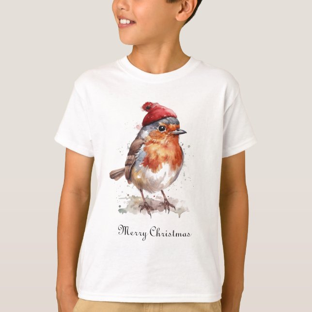 Klassisk Robin Country Holiday-stil T Shirt (Framsida)