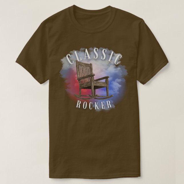 Klassisk Rocker T Shirt (Design framsida)