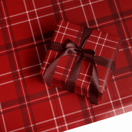 Klassisk röd helgdag presentpapper