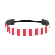 Klassisk röd och vit stripe