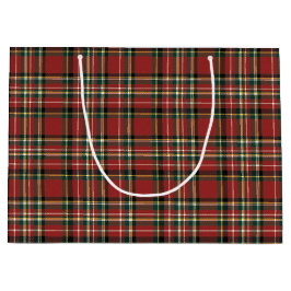 Klassisk röd rutig tartan mysig jul