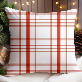 Klassisk röd vit jultomt kudde