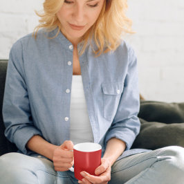 Klassisk rödkaffe Mugg