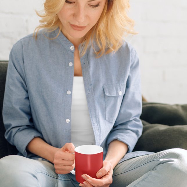 Klassisk rödkaffe Mugg (Skapare uppladdad)