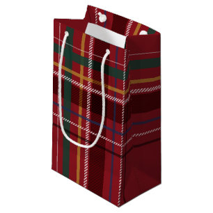 Klassisk rödröd Julklapp helgdag