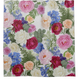 Klassisk romantisk blomstertapet