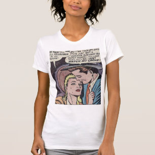 Klassisk romsk Tecknad på 1950-talet T Shirt
