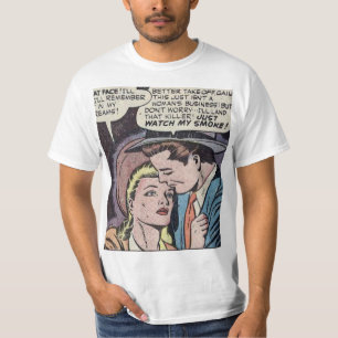Klassisk romsk Tecknad på 1950-talet T Shirt