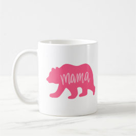 Klassisk Rosa Mamma Bear Mugg