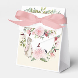Klassisk Rosa Peter Rabbit Blommigt Birthday Presentaskar