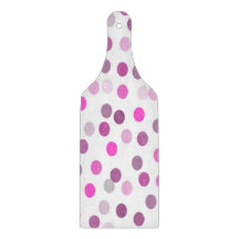 Klassisk Rosa Polka dots på vitt