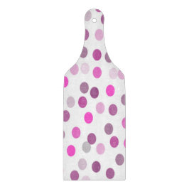 Klassisk Rosa Polka dots på vitt