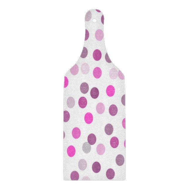 Klassisk Rosa Polka dots på vitt (Framsidan)