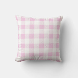 Klassisk rosa vit kudde