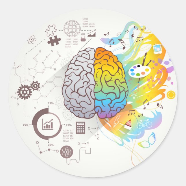 Klassisk rund etikett (Framsida)