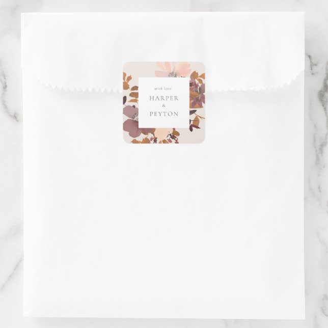 Klassisk rund etikett (Väska)