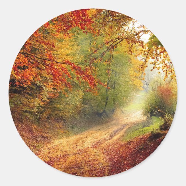 Klassisk rund etikett (Framsida)