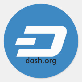 Klassisk rund etikett