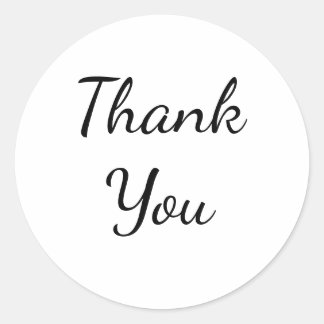 Klassisk rund etikett