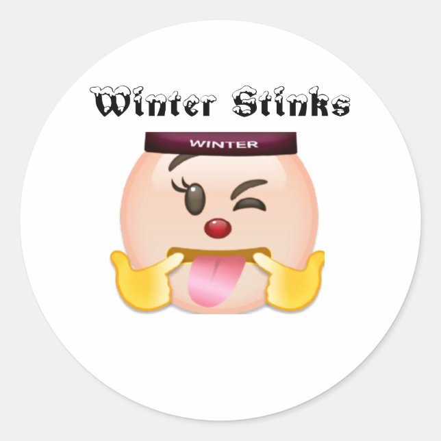 Klassisk rund etikett (Framsida)