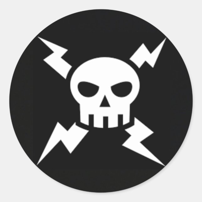 Klassisk rund etikett (Framsida)