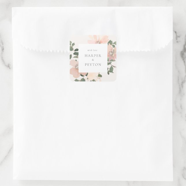 Klassisk rund etikett (Väska)